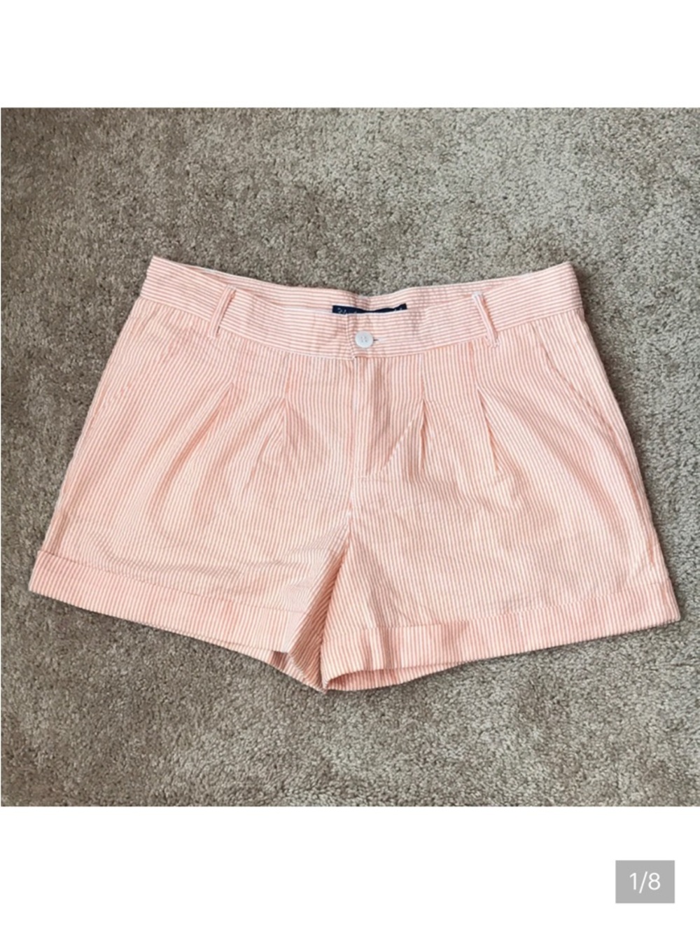 Lauren James Bow Seersucker Shorts